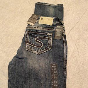 Silver Jeans Suki Straight Leg Size 27x32